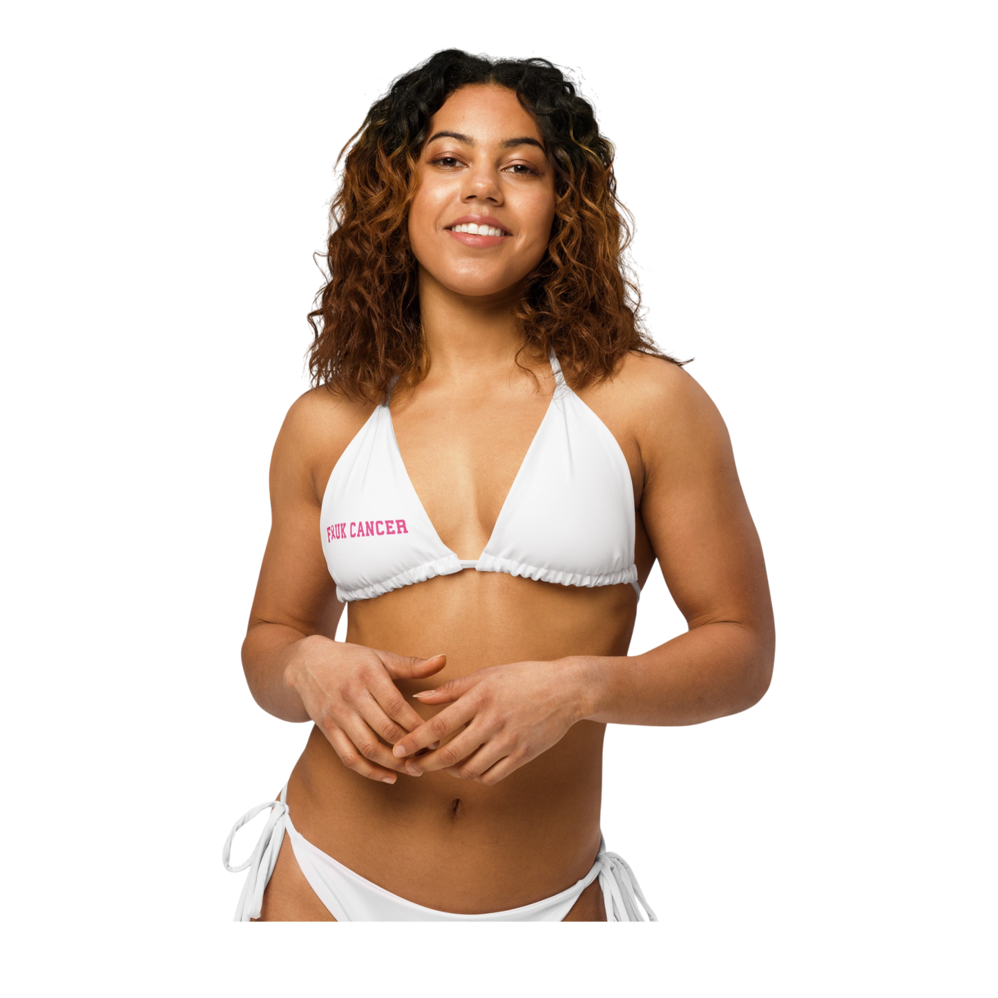 FAUK CANCER BIKINI TOP