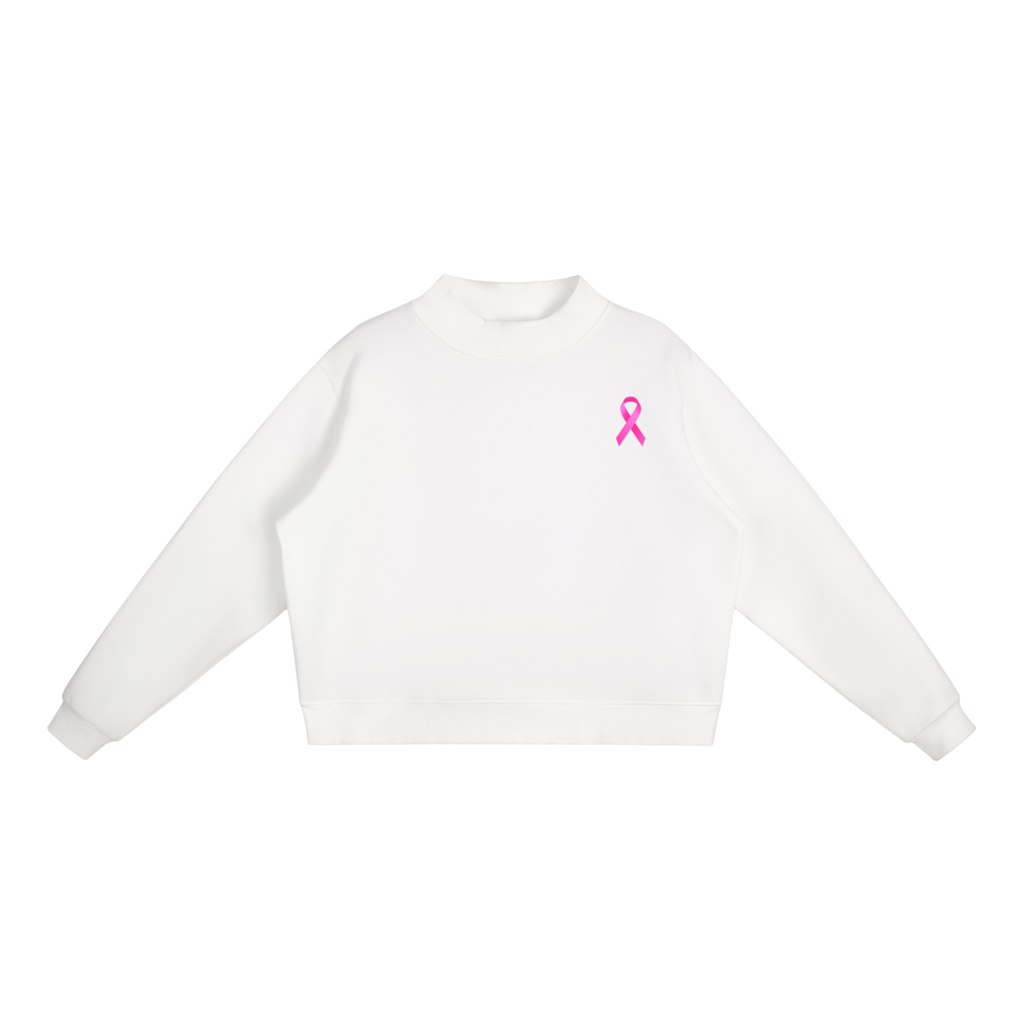 PIKE GOES PINK FLEECE CREWNECK