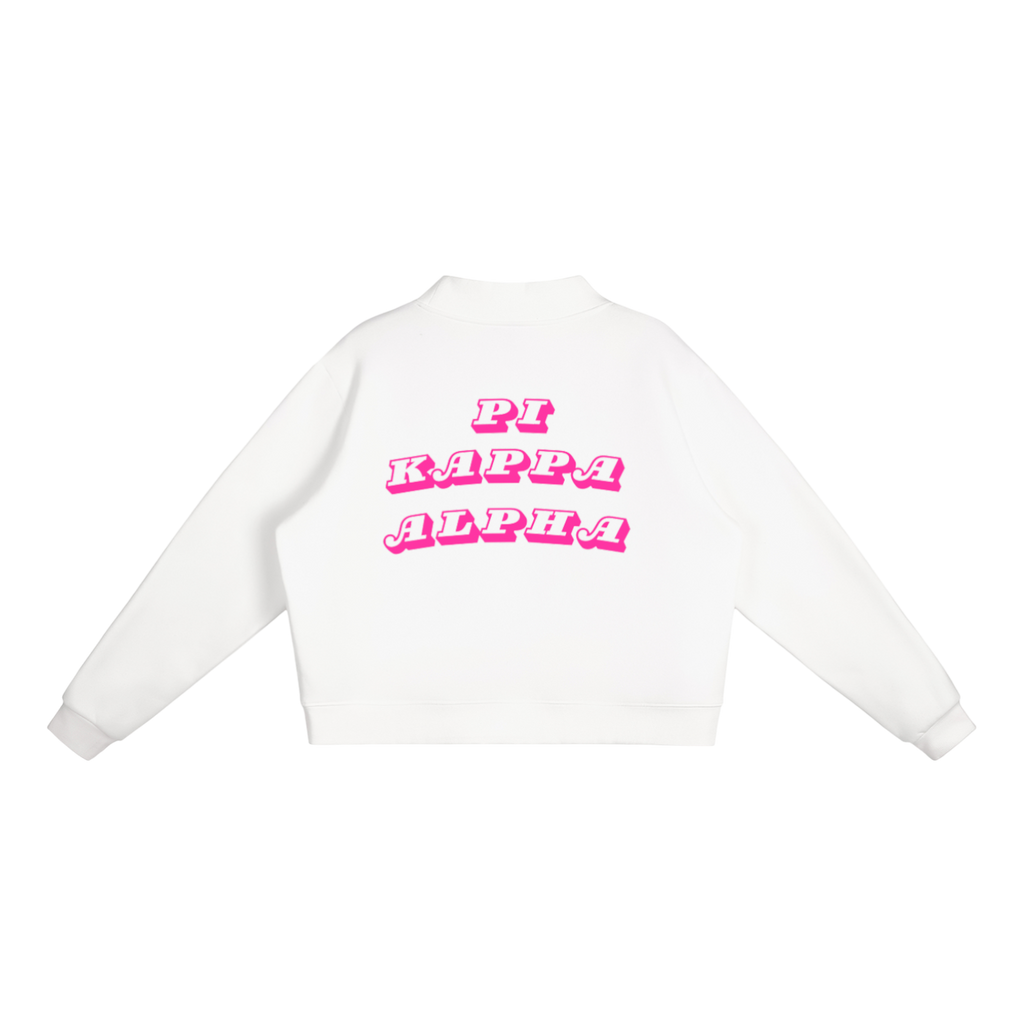 PIKE GOES PINK FLEECE CREWNECK