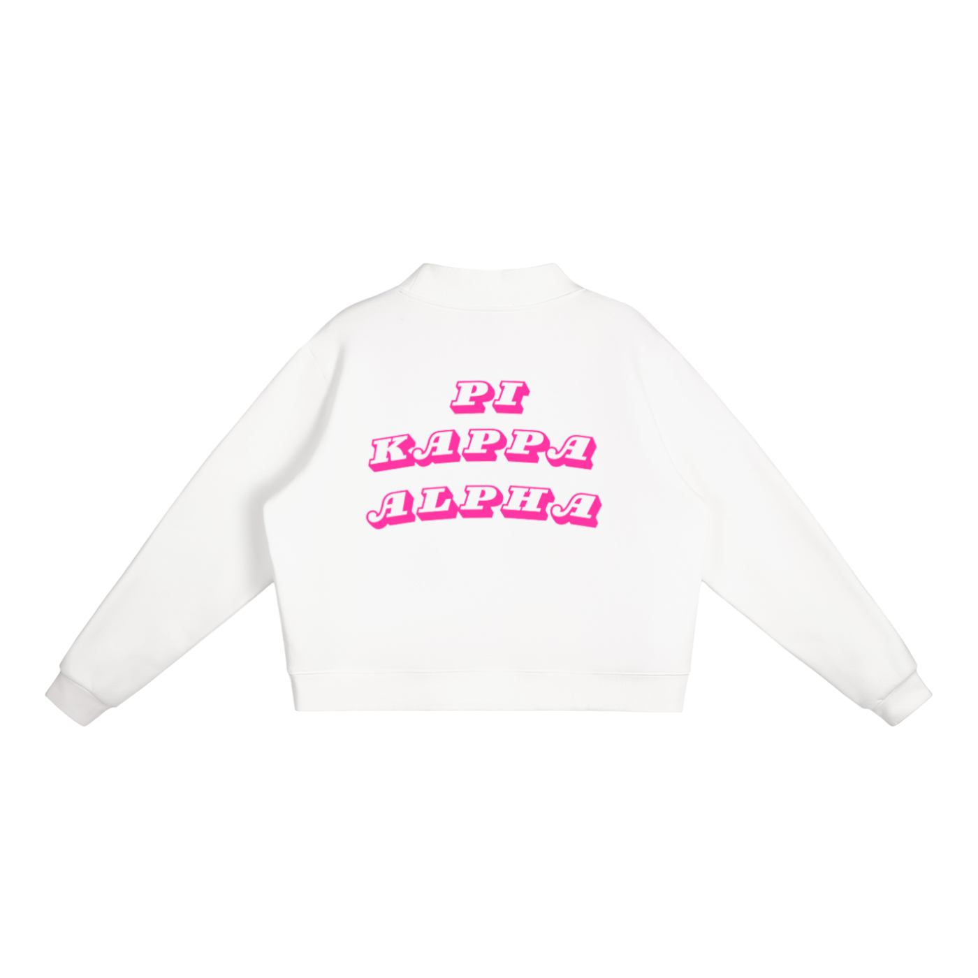 PIKE GOES PINK FLEECE CREWNECK