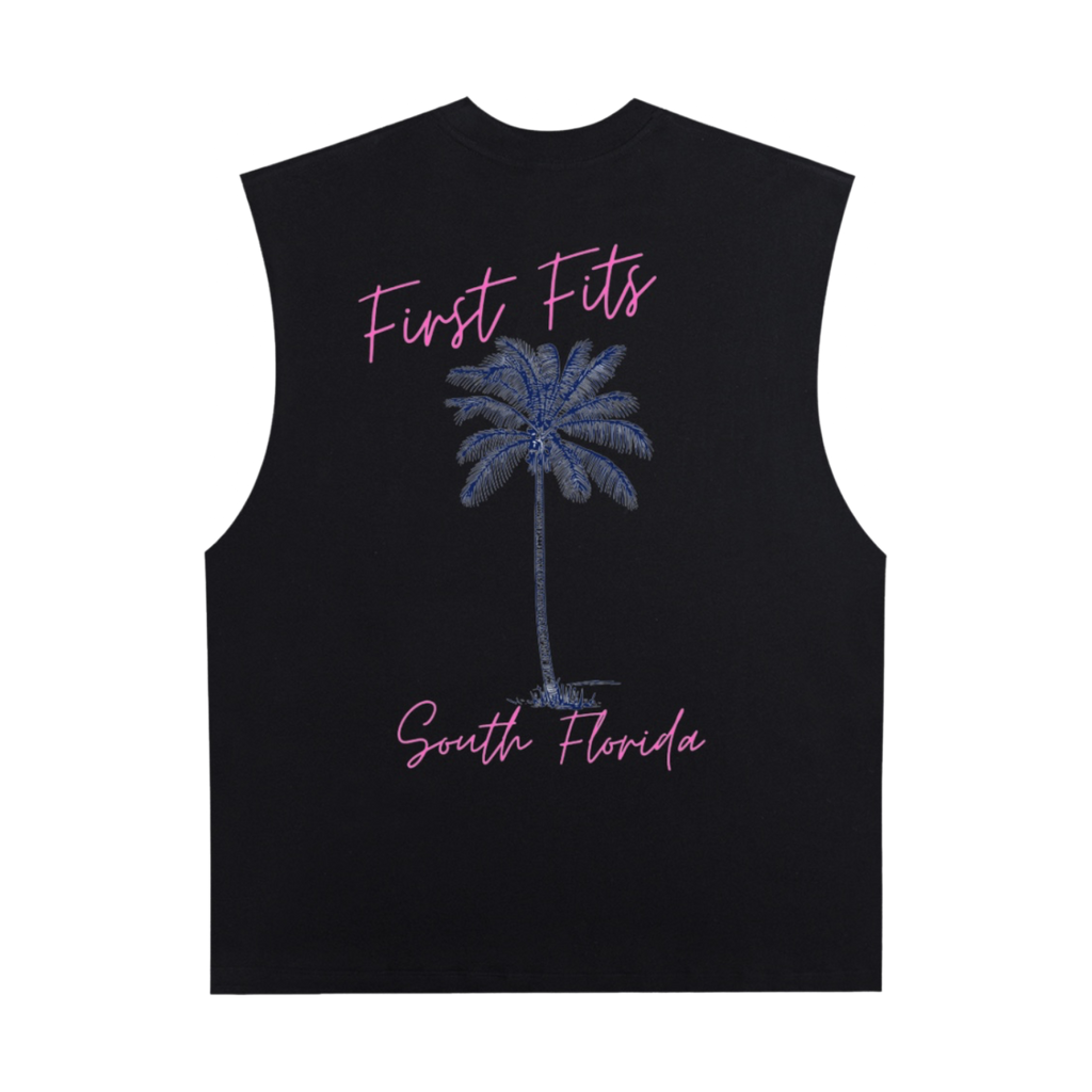 PALM TREE TANK TOP (BACK ONLY)