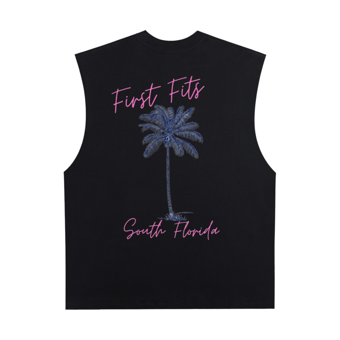 PALM TREE TANK TOP (BACK ONLY)