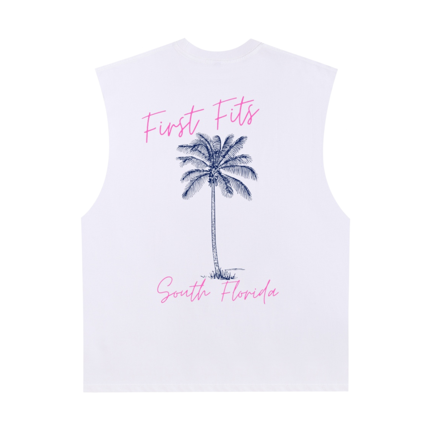 PALM TREE TANK TOP (BACK ONLY)