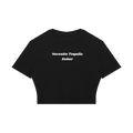 TEQUILA RIBBED CROP TEE