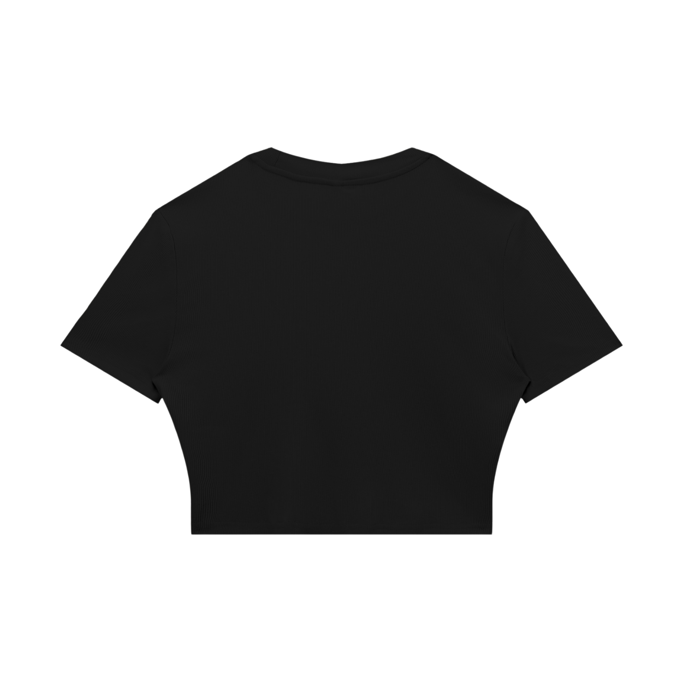 TEQUILA RIBBED CROP TEE