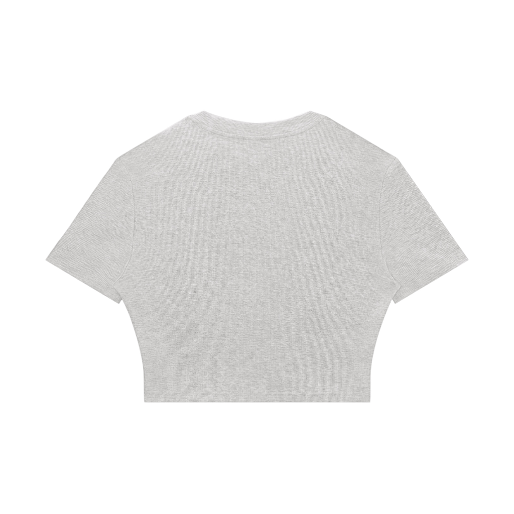 TEQUILA RIBBED CROP TEE