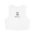 MARTINI TIGHT CROPPED TANK TOP