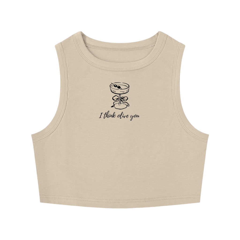 MARTINI TIGHT CROPPED TANK TOP