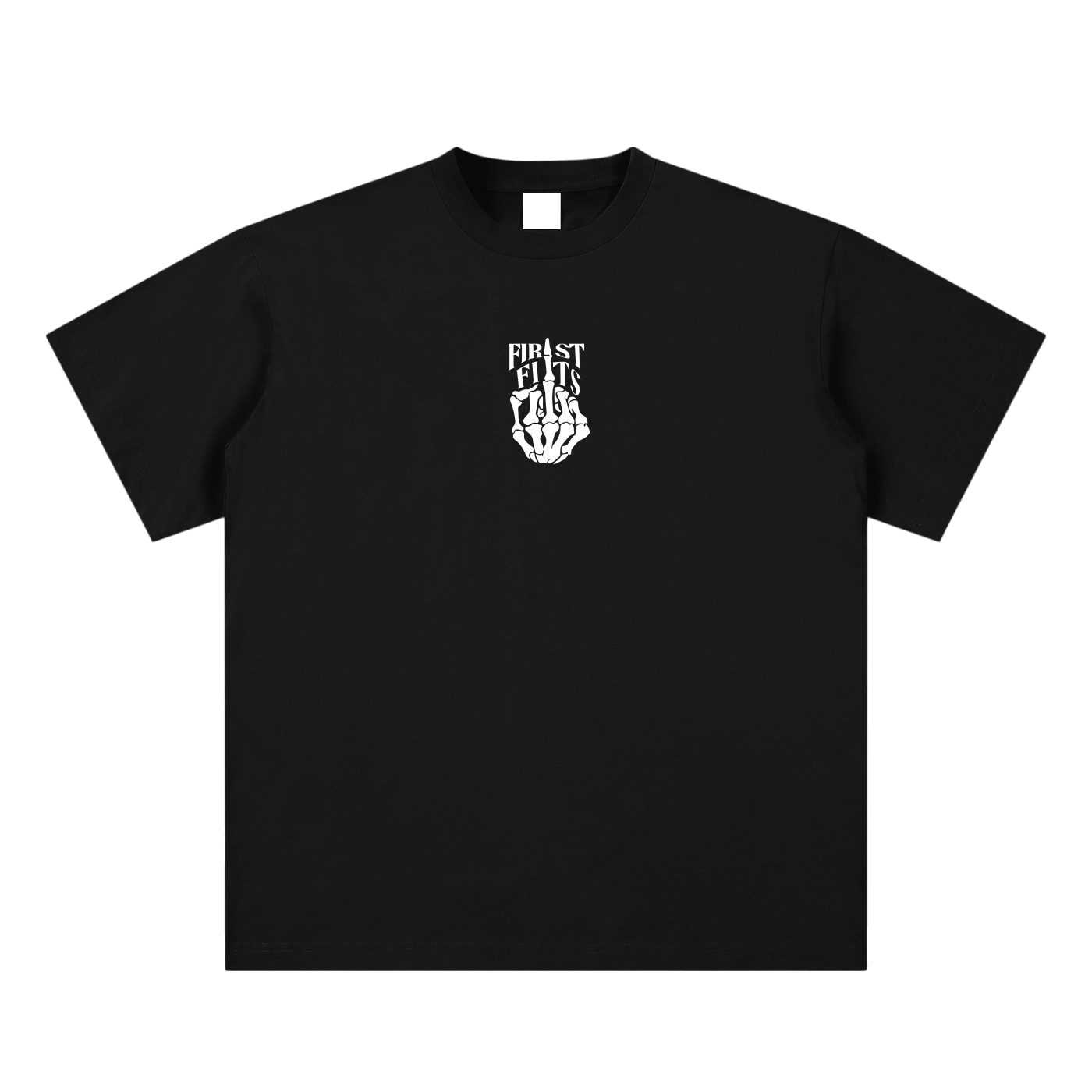 SKELETON TEE- BLACK