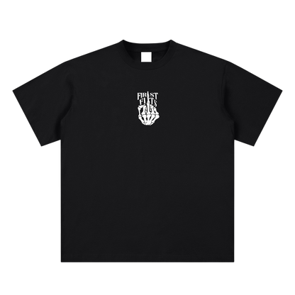 SKELETON TEE- BLACK