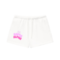 STRENGTH IN PINK FLEECE SHORTS