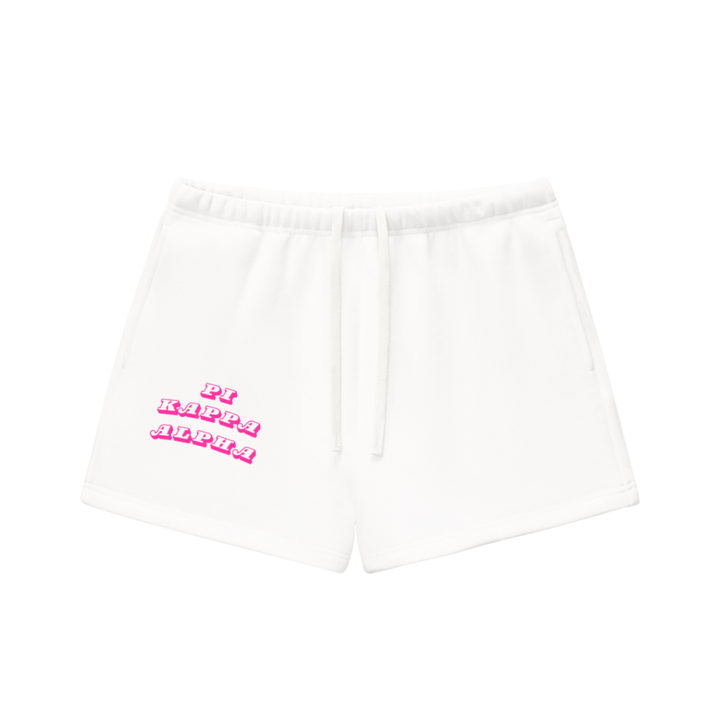 PIKE GOES PINK FLEECE SHORTS