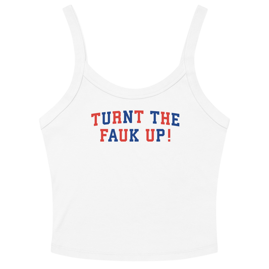 WOMENS TURNT TF UP TANK (NO BACK)