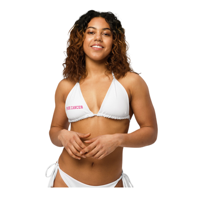 FAUK CANCER BIKINI TOP