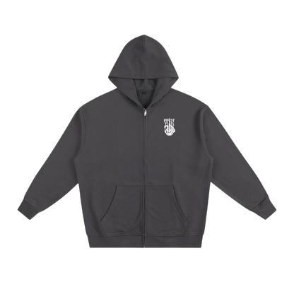 ZIP UP SKULL HOODIE