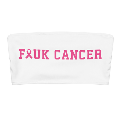 FAUK CANCER CROP TUBE TOP