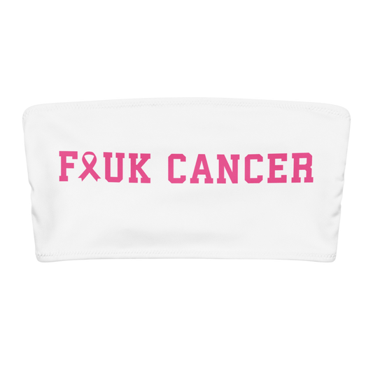 FAUK CANCER CROP TUBE TOP