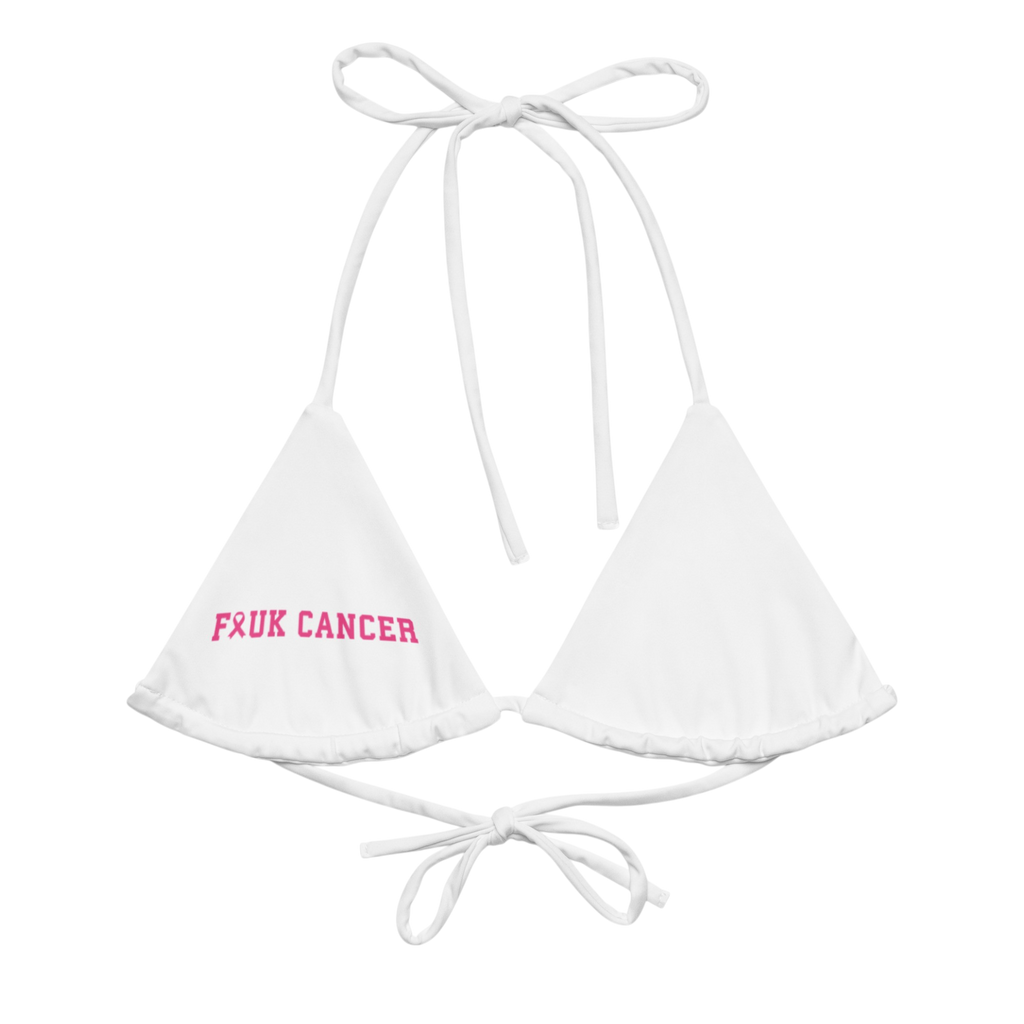 FAUK CANCER BIKINI TOP