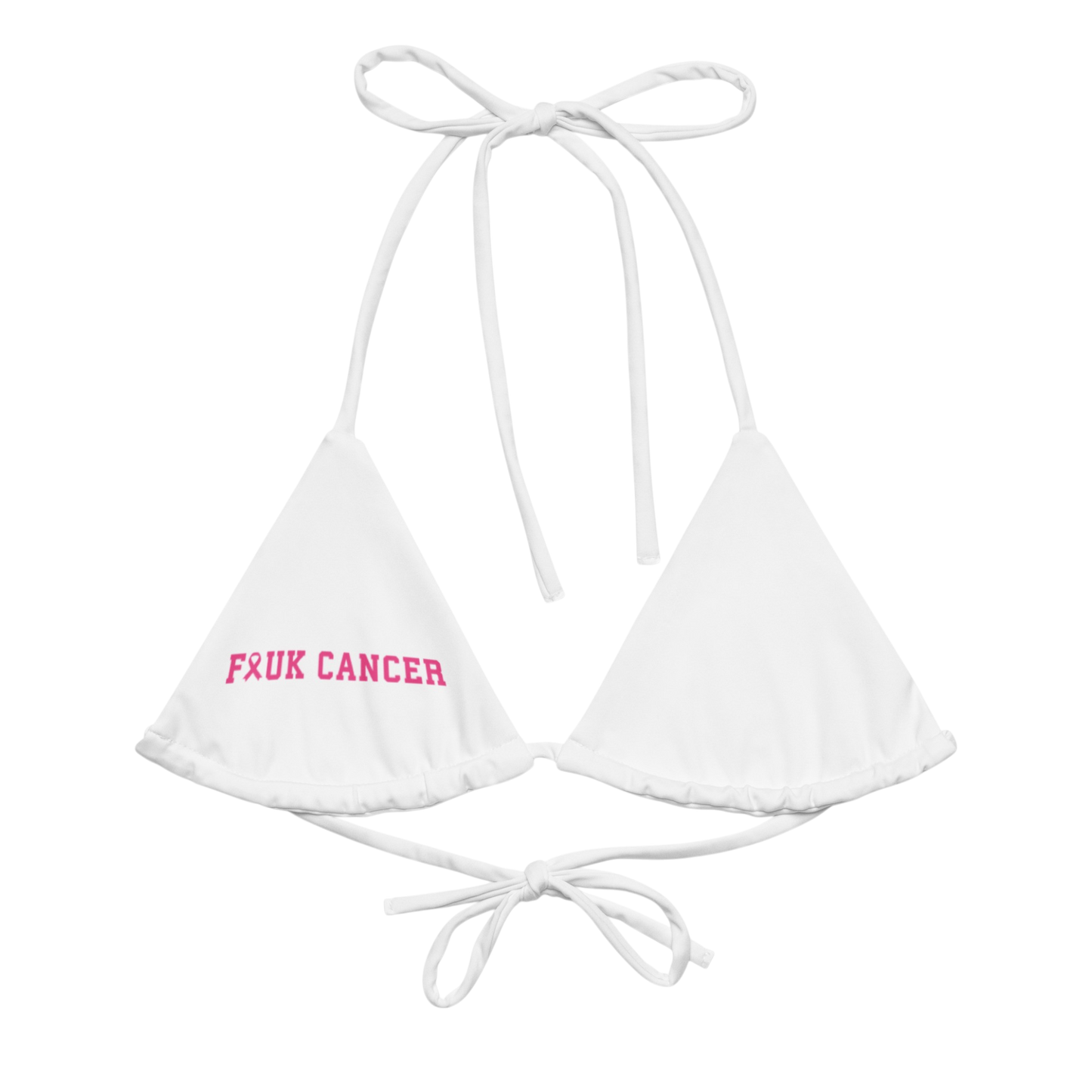 FAUK CANCER BIKINI TOP