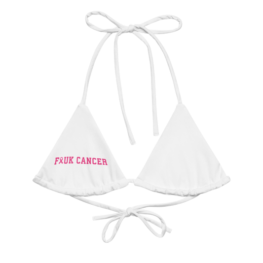 FAUK CANCER BIKINI TOP