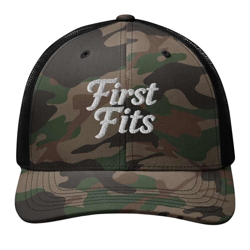 CAMO FIRST FITS HAT