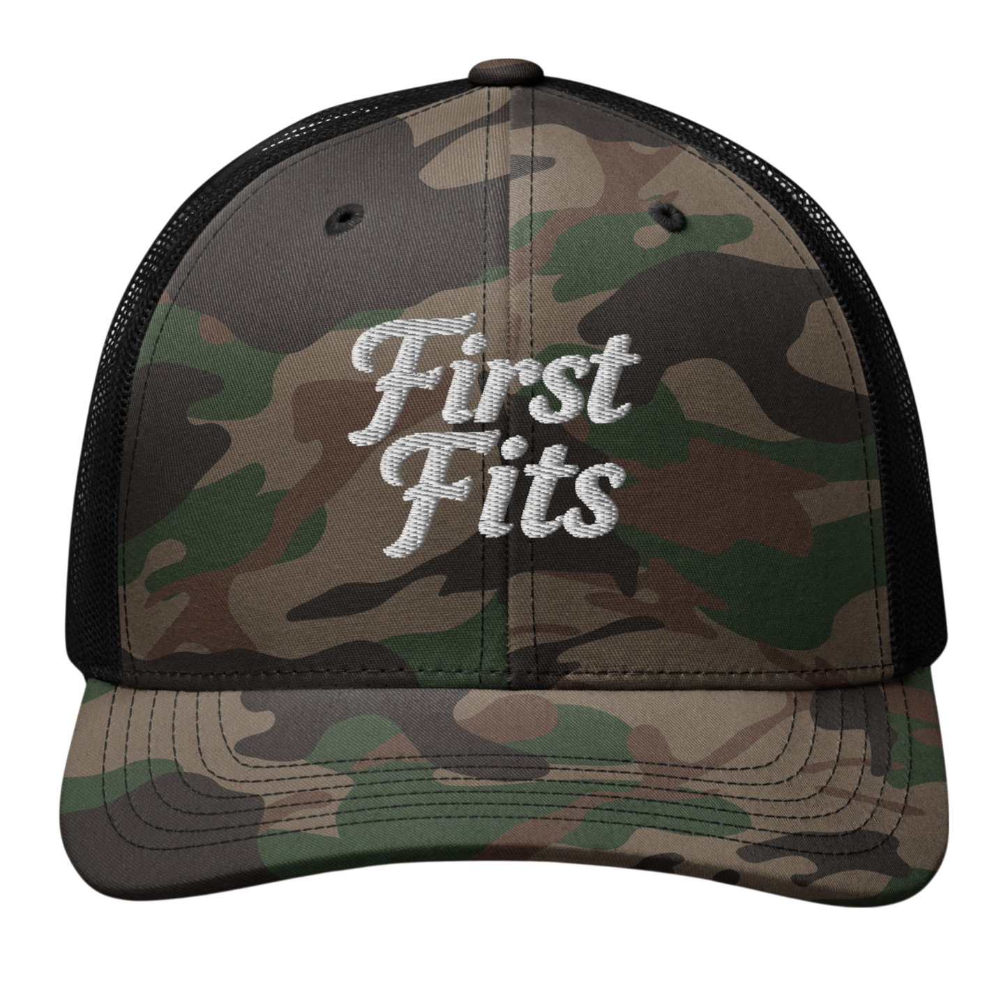 CAMO FIRST FITS HAT