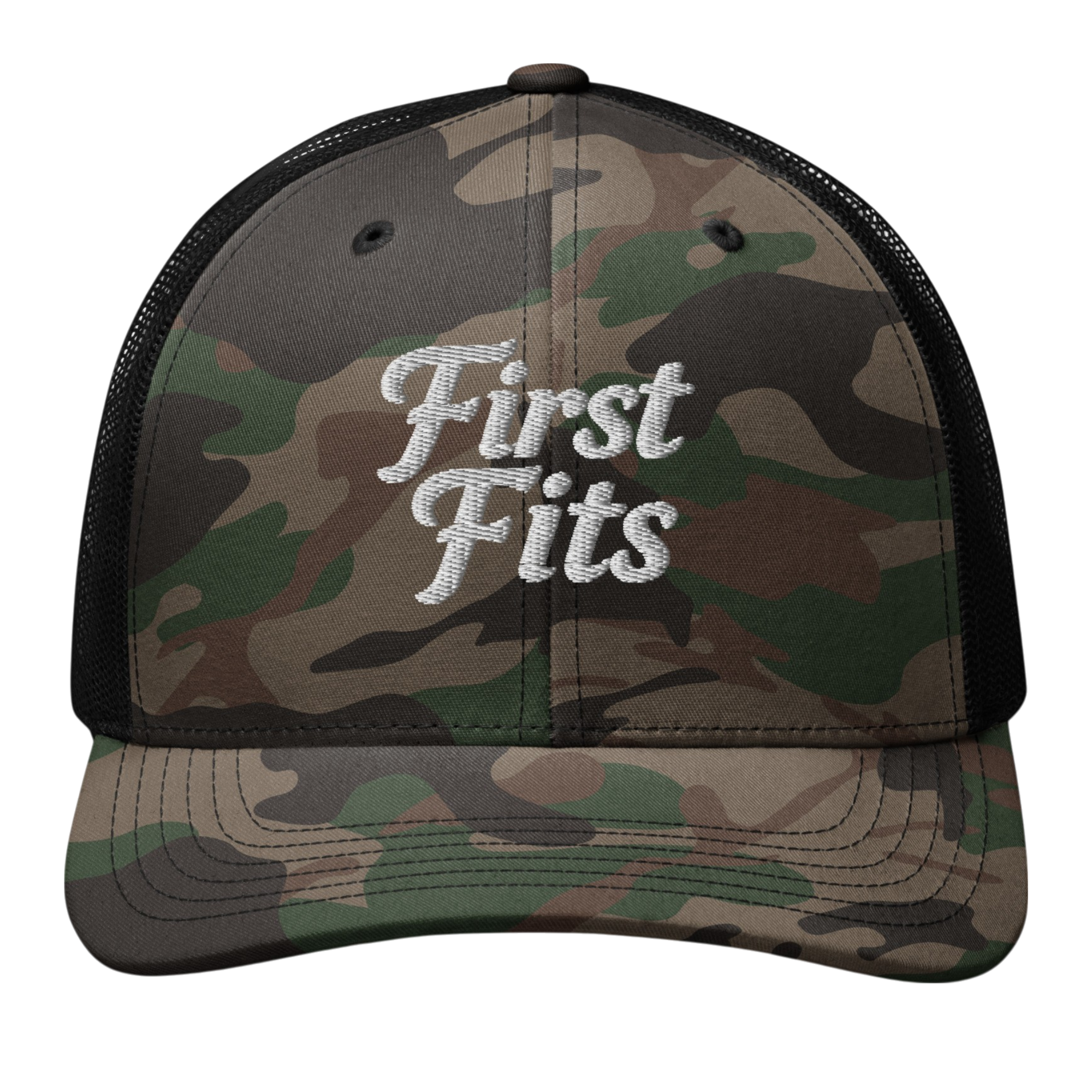 CAMO FIRST FITS HAT