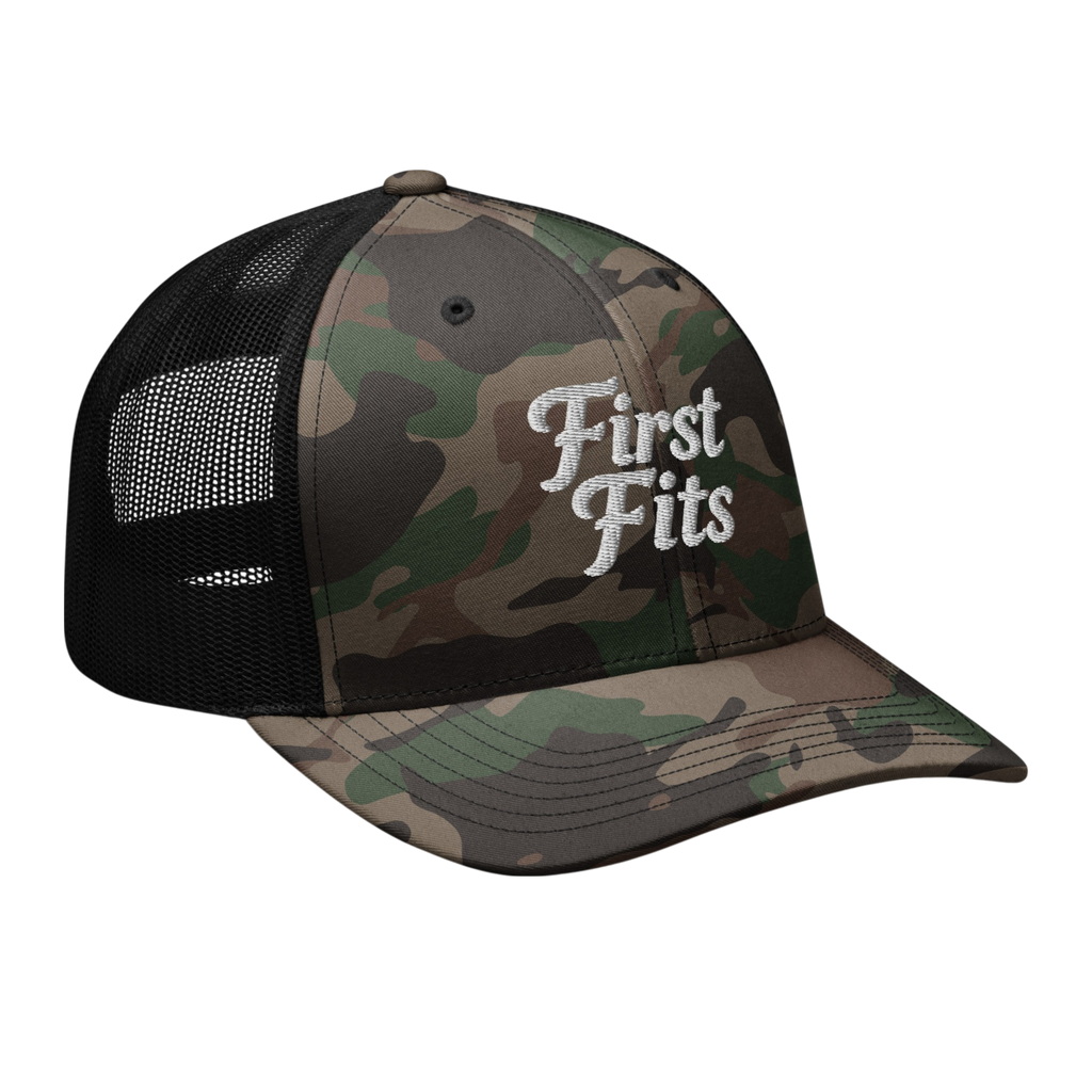 CAMO FIRST FITS HAT