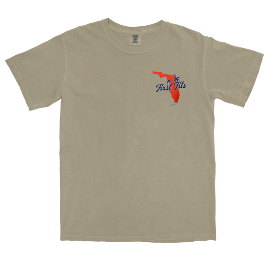 FIRST FITS LOGO TEE