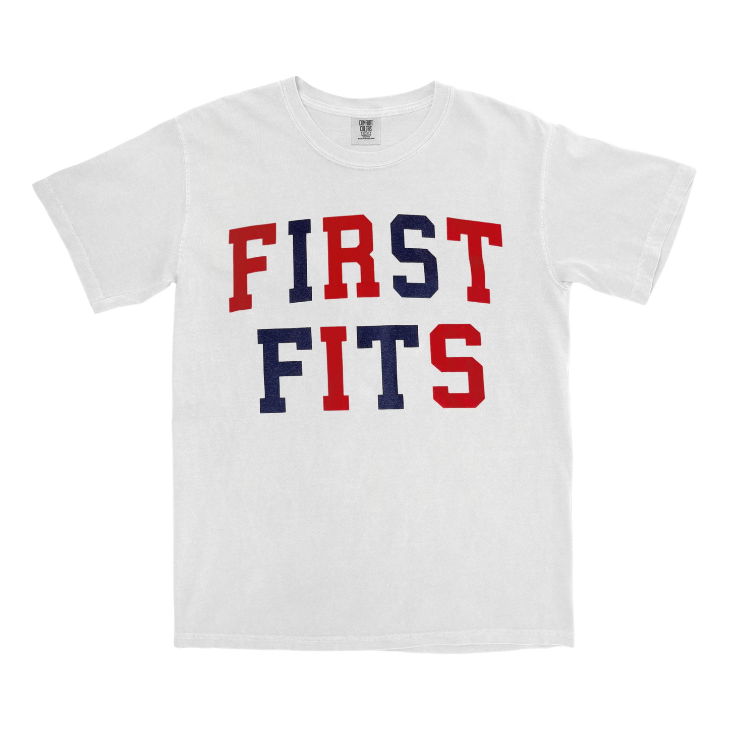 FIRST FITS SIMPLE TEE WHITE