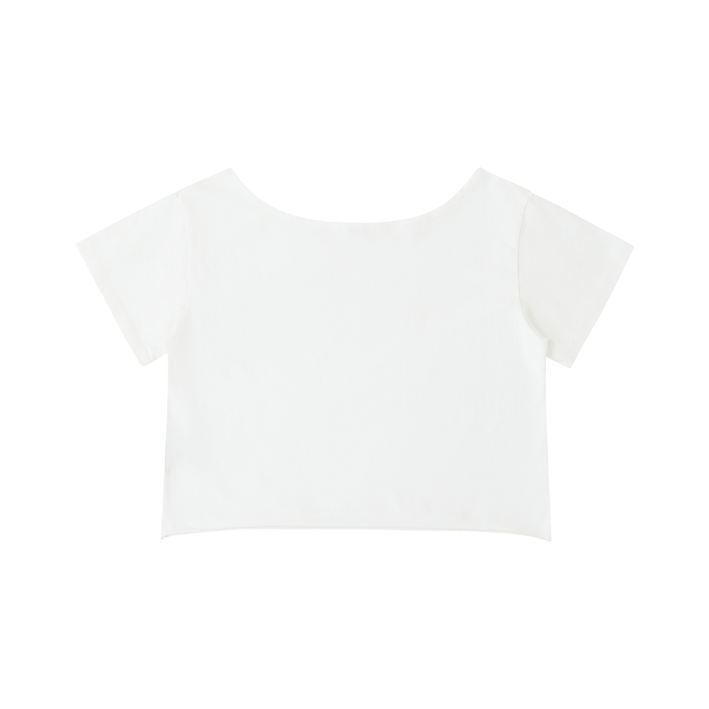 BODY TEA OFF- SHOULDER T-SHIRT