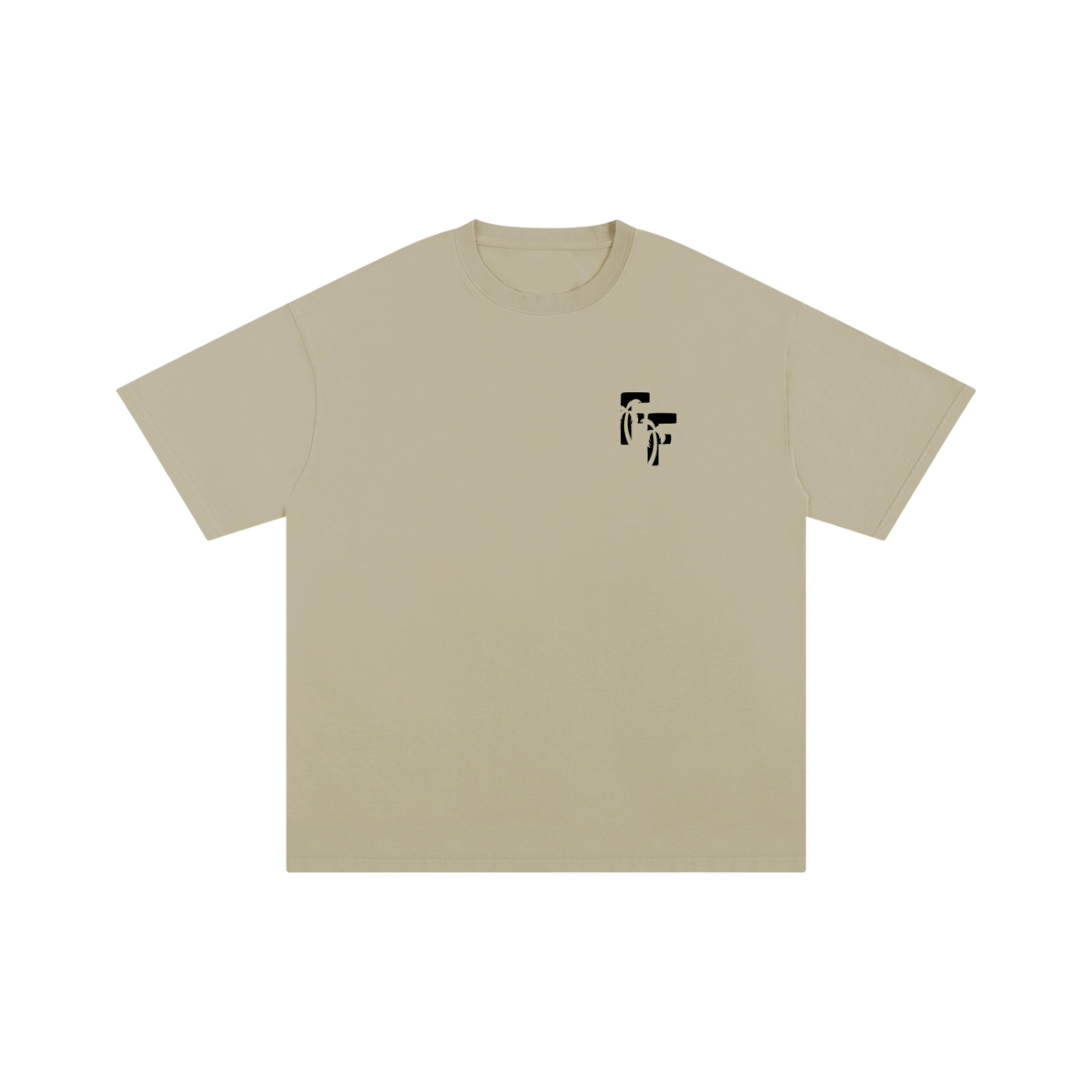 SIMPLE COTTON LOGO TEE