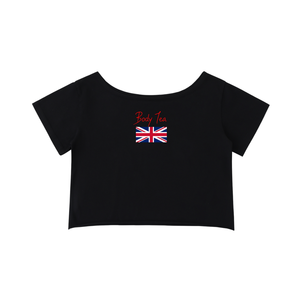 BODY TEA OFF- SHOULDER T-SHIRT