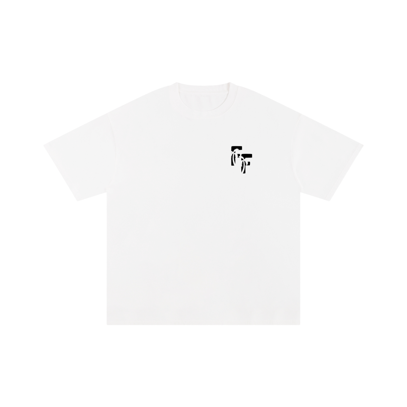 SIMPLE COTTON LOGO TEE