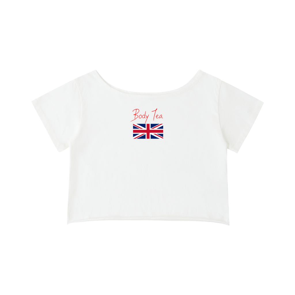 BODY TEA OFF- SHOULDER T-SHIRT