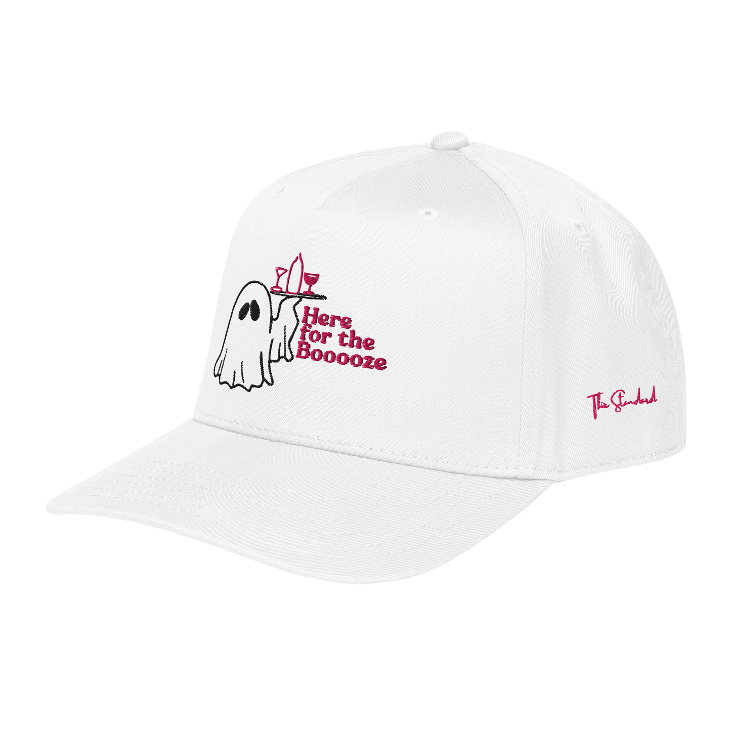 FIRST FITS X STANDARD HAT PINK LETTERS