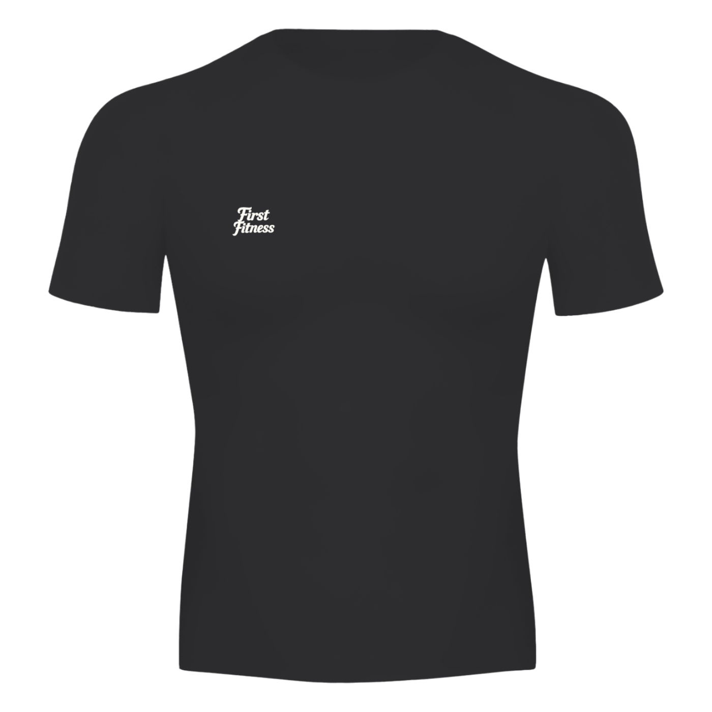 FIRST FITNESS COMPRESSION SHIRT-BLACK