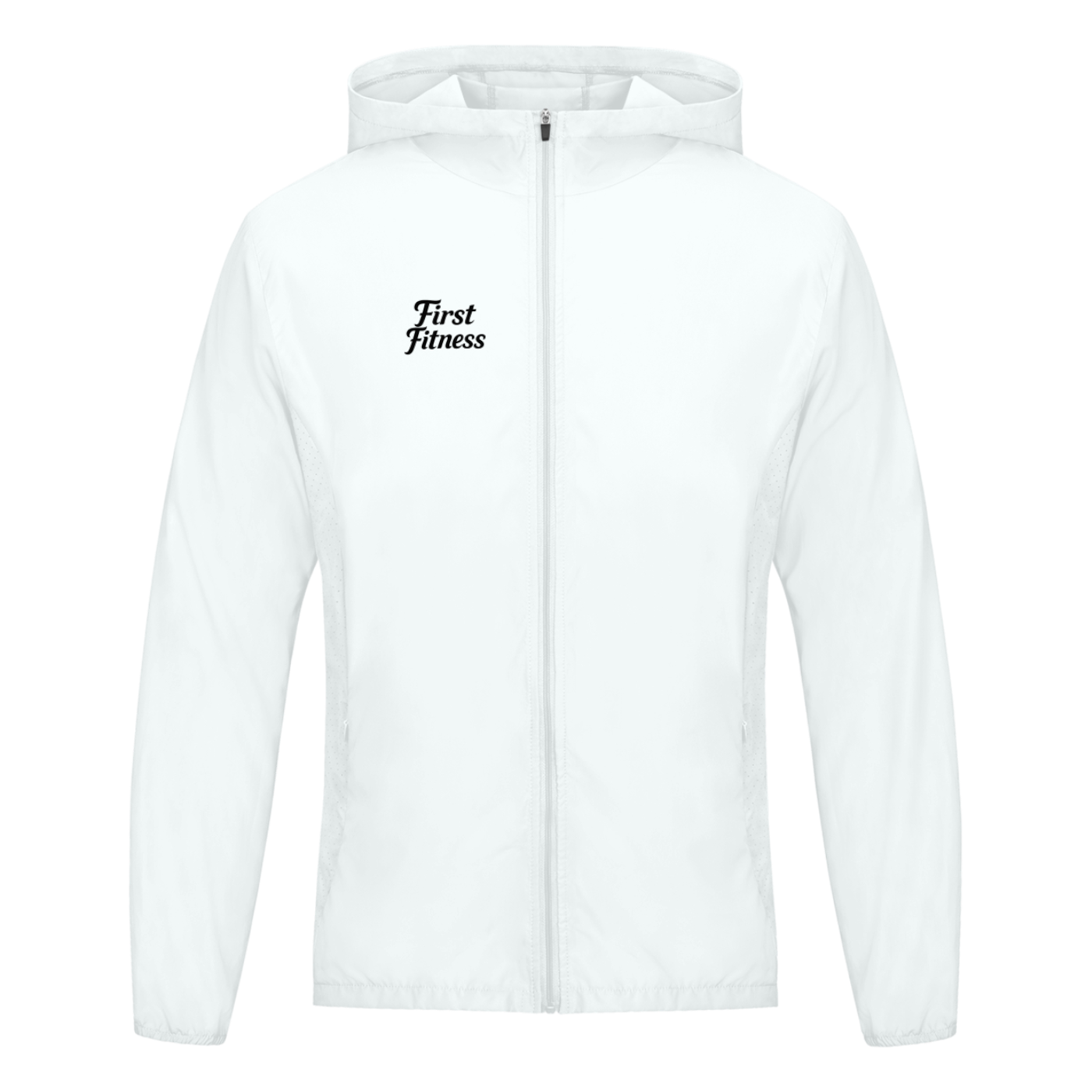 FIRST FITNESS WINDBREAKER- WHITE