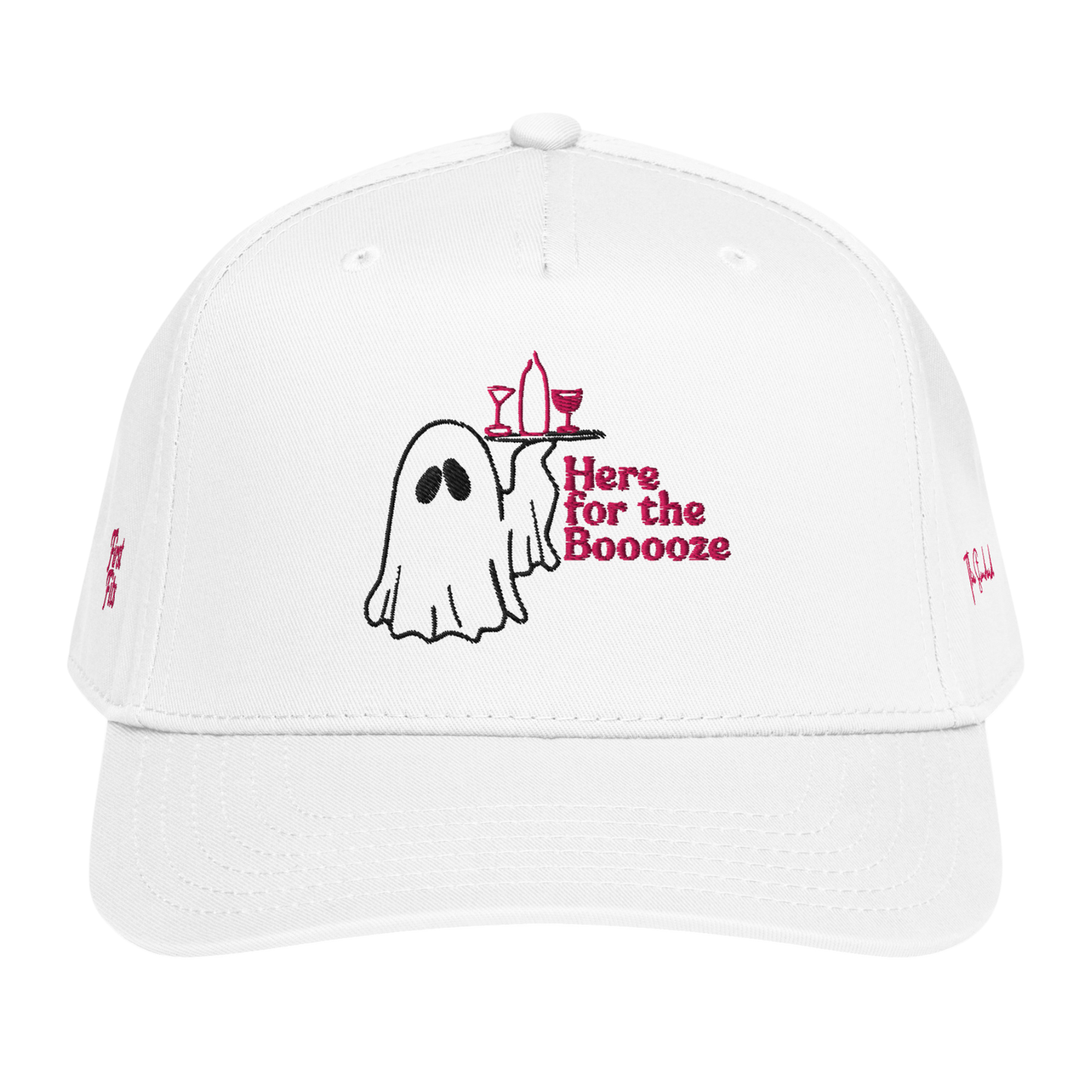 FIRST FITS X STANDARD HAT PINK LETTERS