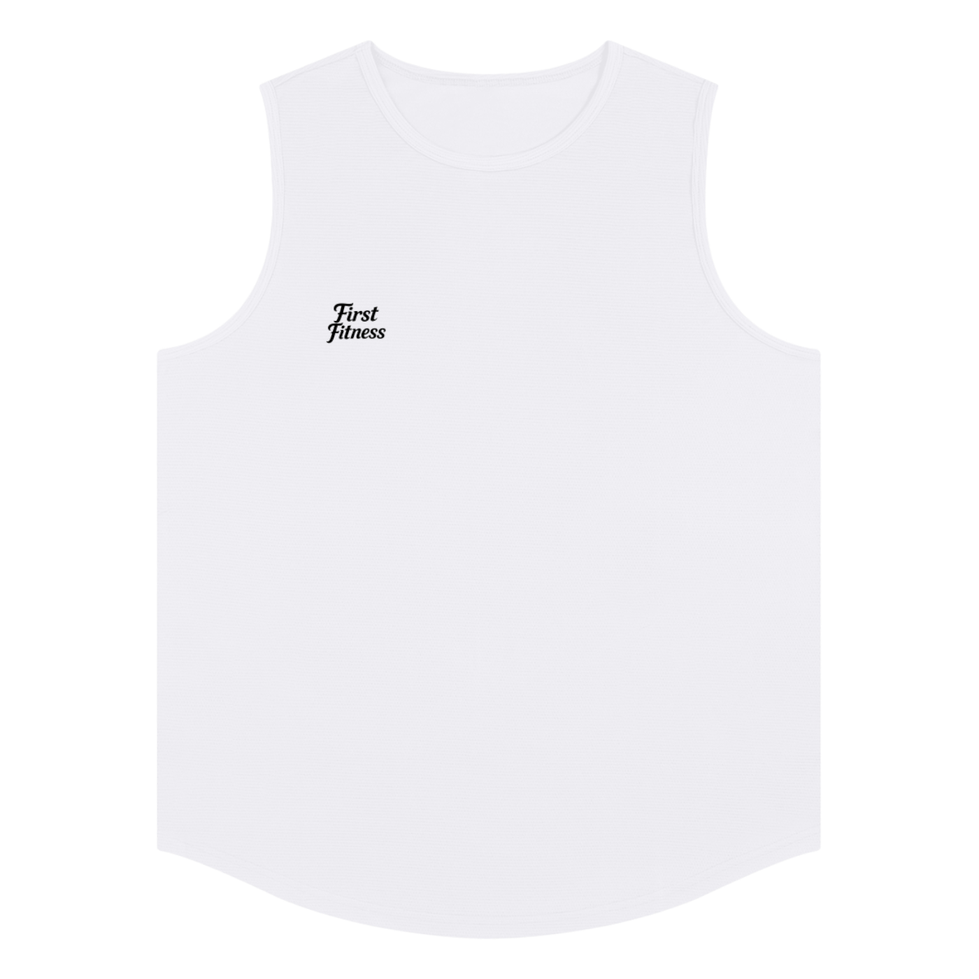FIRST FITNESS TANK- WHITE