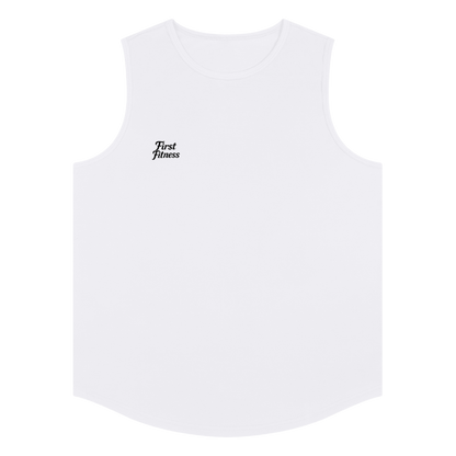 FIRST FITNESS TANK- WHITE