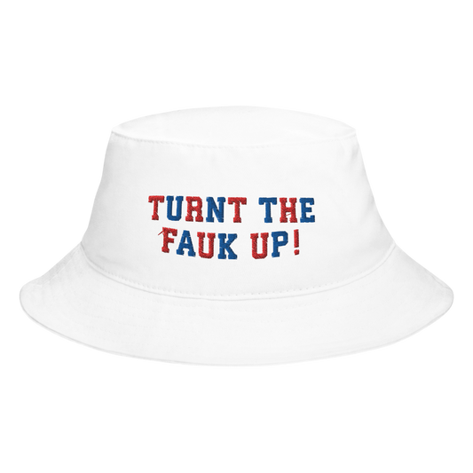 TURNT TF UP BUCKET HAT