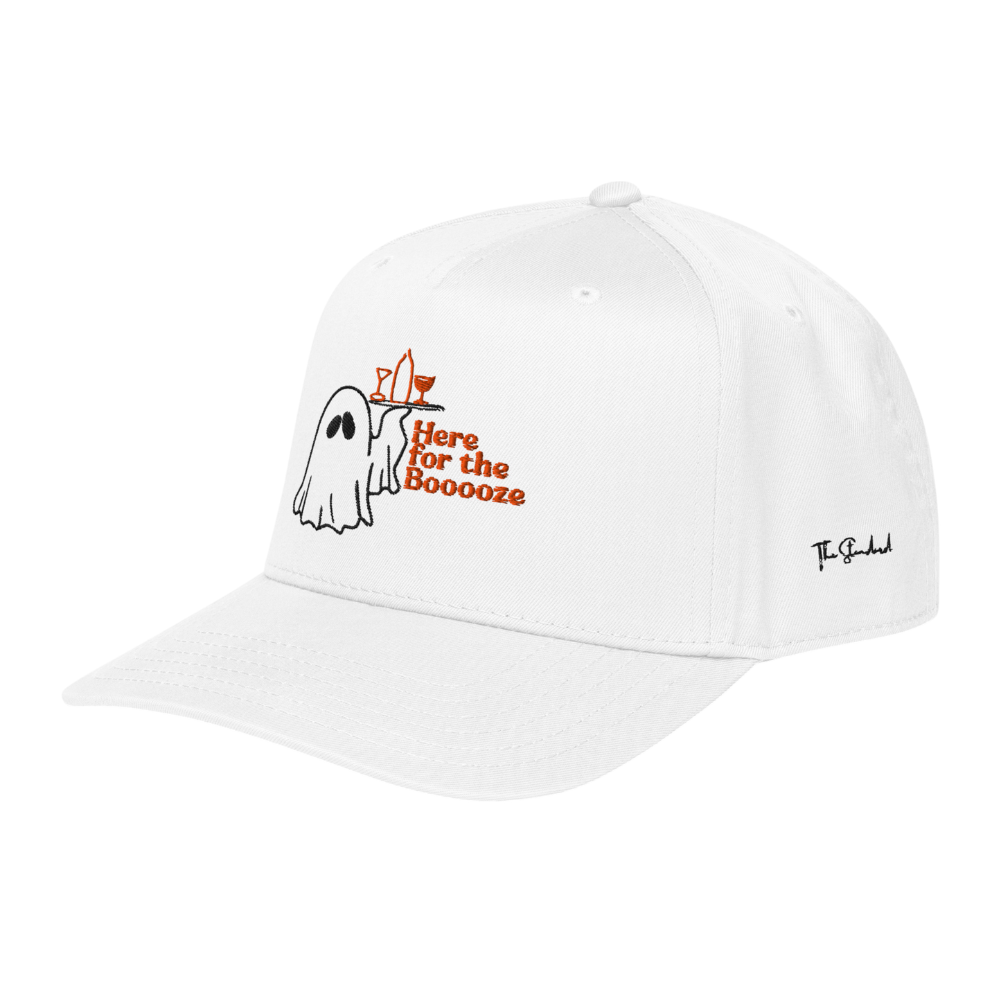 FIRST FITS X STANDARD HAT ORANGE LETTERS