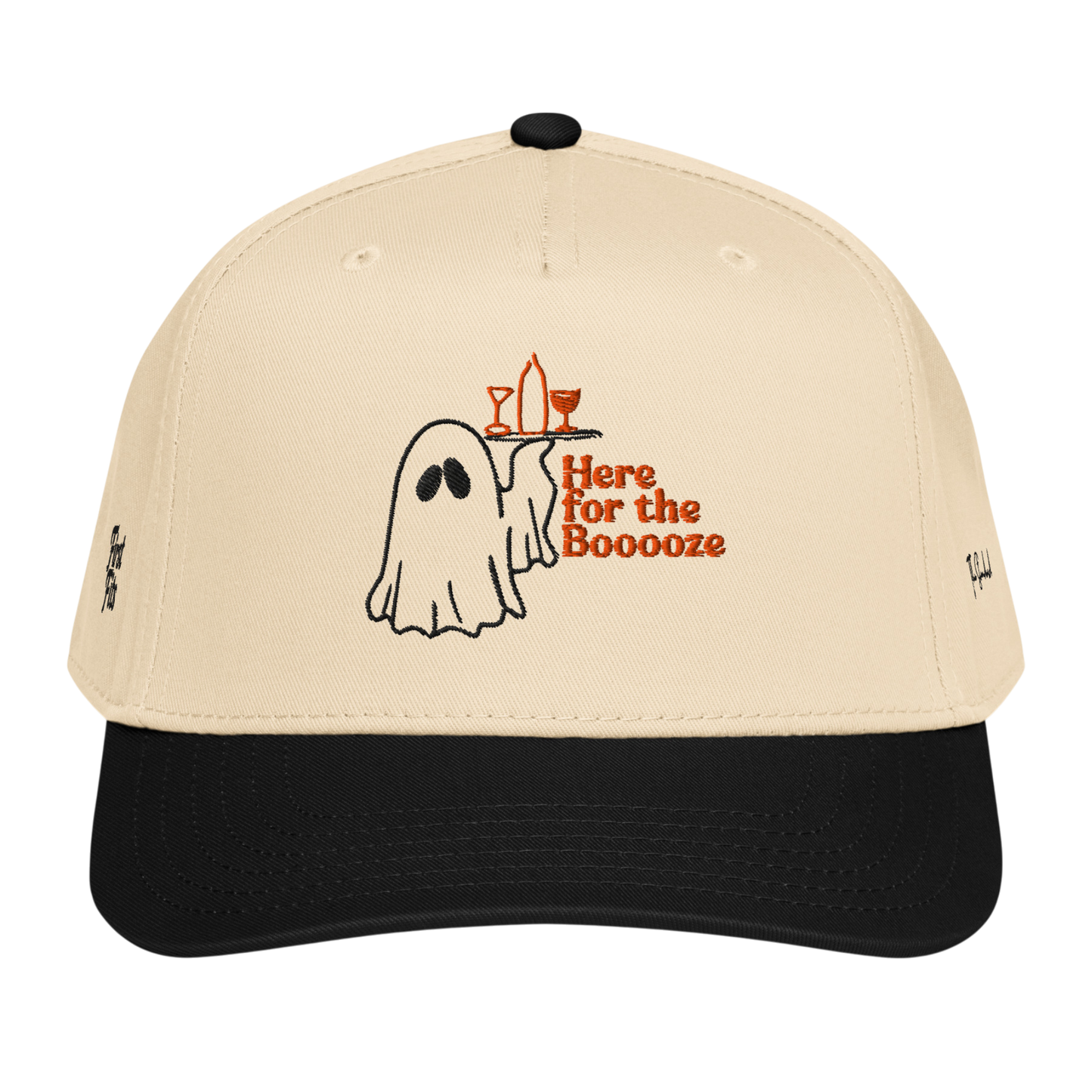 FIRST FITS X STANDARD HAT ORANGE LETTERS